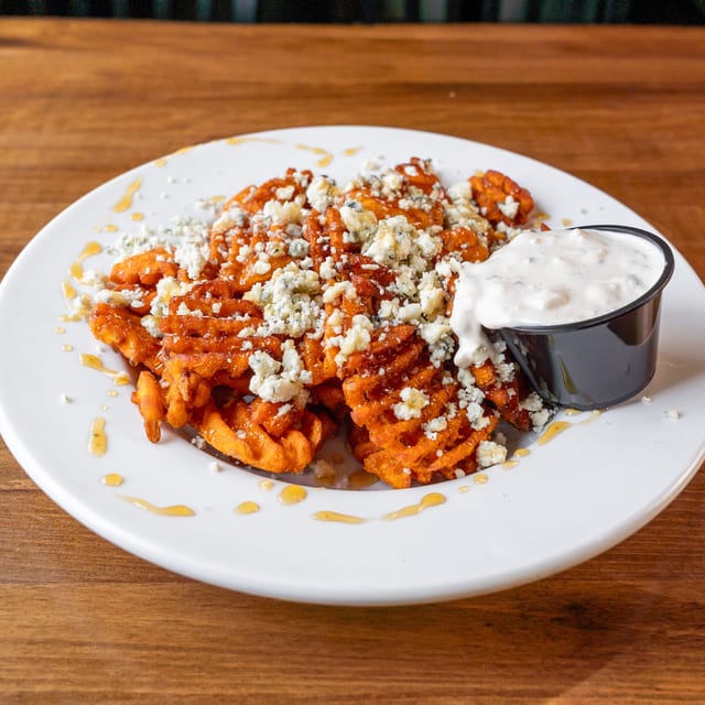 Honey Spun Sweet Potato Fries.