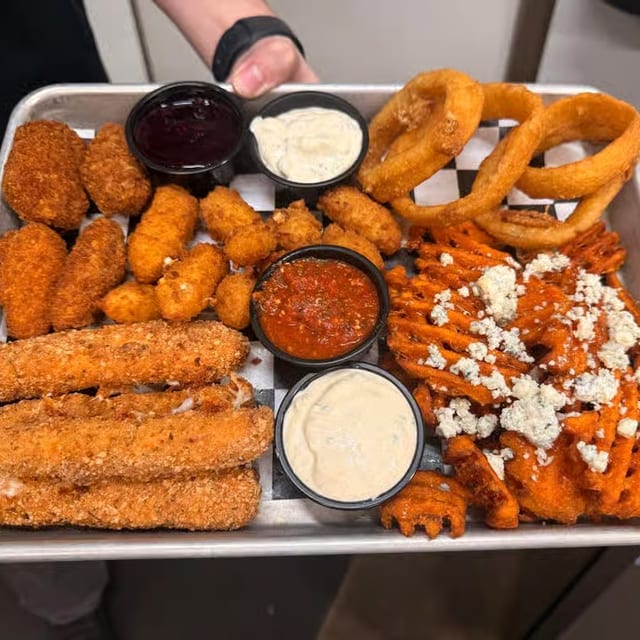 Browns Farm Sample Platter.